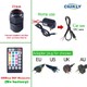 Chinly Rgb 32 W LED Fiber Optic Engine Smart Bluetooth Rf Remote Control Double Head Light Source For All Fiber Optic Cable + 0.75 mm x 300 PCS X2METERS Pmma Plastic Fiber Optic Cable