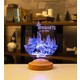 Sevgi Lambası Kişiye Özel Harry Potter Hediyesi Hogwarts, Hogwarts Hediyesi 3D LED Lamba