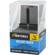 Kutzall Extreme Bnx-18-Ec Oval Başlı Törpü Ekstra Kalın Diş 3.1 mm Sap