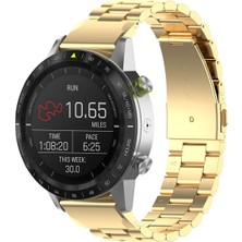 Puluzpuluz Garmin Fenix5 / Forerunner935 Metal Kayış Altın Için (Yurt Dışından)