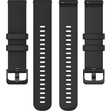 Puluz Puluz Garmin Silikon Akıllı Izle Için Yedek Kayış Bileklik Siyah Için (Yurt Dışından)