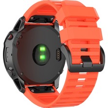Puluzpuluz Garmin Fenix ​​6X 26Mm Mercan Için Resmi Doku Kordonu (Yurt Dışından)