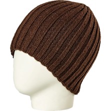 Eleven Markets Çift Katlı Fitilli Kahverengi Bere Erkek