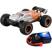 Haıboxıng 1/16TH Scale 4WD Brushless Truck Uzaktan Kumandalı Araba Rtr (Turuncu) + 1500 Mah 7.4V 2s 30C Lipo Batarya