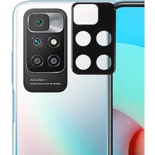 Smcase Xiaomi Redmi 10 Kamera Lens Koruyucu Cam Siyah