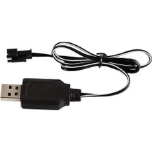 Lovoski Rc Pil Şarj Kablosu 4.8 V 250MA USB Dengesi Hızlı Şarj Sm Tak 80 cm