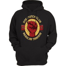 Remonz One Punch Man Baskılı 3 Ipl. Şardonlu, Kalın (600 Gr.) Içi Polar Sweatshirt