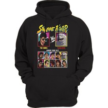 Remonz Sylvester Stallone Film Karakterleri Baskılı 3 Ipl. Şardonlu, Kalın (600 Gr.) Içi Polar Sweatshirt