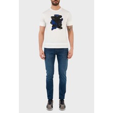 Exxe Pamuklu Skinny Fit Dar Paça Jeans Erkek Kot Pantolon EX1002K005BARTEZ