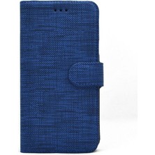 Dlrcase Samsung Galaxy A52S 5g Kılıf Standlı Kartvizitli Exclusive Spor Cüzdan Lacivert