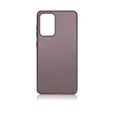 Dlrcase Samsung Galaxy A52S 5g Kılıf Korumalı Mat Soft Premier Silikon+Nano Glass Bronz