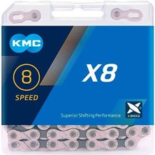 Kmc X8 Zincir ( X-Bridge Teknolojisi ) 6-7-8V 114 Link