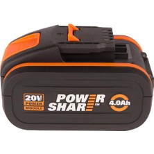 Worx WA3553 20VOLT 4.0AH. Li-Ion Powershare Yedek Akü