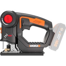 Worx WX550.9 20VOLT  Dekupaj ve Tilki Kuyruğu Testere (Akü Dahil Değildir)