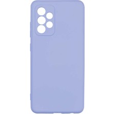 Case Street Samsung Galaxy A52S 5g Kılıf Mara Silikon Mat Soft Korumalı Lansman Mavi