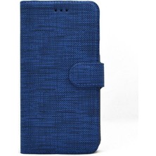 Case Street Apple iPhone 13 Mini Kılıf Standlı Kartvizitli Exclusive Spor Cüzdan Lacivert