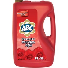 Abc Çamaşır Yumuşatıcı 5 lt Kamelya 4'lü