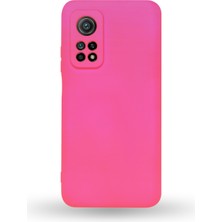 Case World Caseworld Xiaomi Mi 10T Pro Kapak Kamera Korumalı Içi Kadife Lansman Silikon Kılıf - Neon Pembe