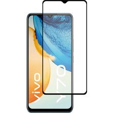 Case World Caseworld Vivo Y70 Tam Kaplayan Temperli Ekran Koruyucu Cam