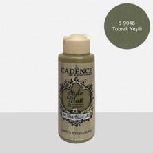 S9046 Toprak Yeşil Mat Akrilik Boya