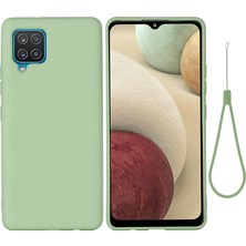 ZSHSKJ Samsung Galaxy M32 4g Uluslararası Sürüm Silikon Koruyucu Kılıf (Yurt Dışından)