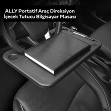 Ally Portatif Araç Direksiyon Içecek Tutucu Bilgisayar Masası AL-34674