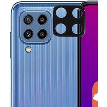 Dlrcase Samsung Galaxy M32 4g Kamera Lens Koruyucu Cam Siyah
