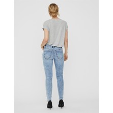 10240041 VERO MODA VMLYDIA LR SKINNY DEST RAW LI342 GA