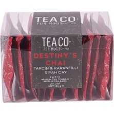 Tea Co Tea Co-Destiny's Chai Tarçın ve Karanfilli Siyah Çay