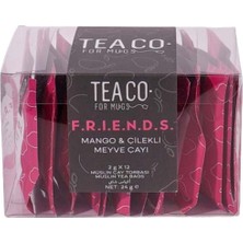 Tea Co - F.R.I.E.N.D.S - Mango Ve Çilekli Meyve Çayı