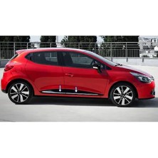 Solarex Renault Clio 4 Hb 2012 Üzeri Uyumlu Yan Kapı Çıtası 4 Parça