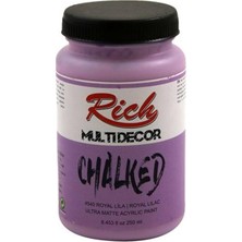 Rich Multi Decor Chalked Akrilik Boya 250 cc 4540 Royal Lila