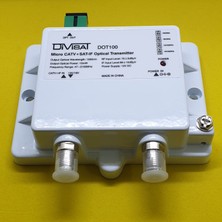 Divisat DOT-100 Fiber Optic Transmitter - Catv + Sat 10MW 47-2150MHZ