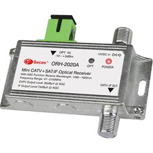 Divisat DOT200 - Fiber Optic Receiver - Catv + Sat Agc 47-2150MHZ