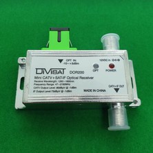 Divisat DOT200 - Fiber Optic Receiver - Catv + Sat Agc 47-2150MHZ