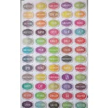 Gold Home 115 Adet Kavanoz ve Baharat Etiketi