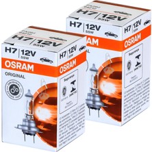 Osram 2 Adet Osram H7 Orijinal 64210 Made In Germany