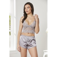 Pierre Cardin  Saten Dörtlü Çeyiz Seti -  7005