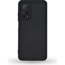 Caseart Xiaomi Mi 10T Pro Kapak Kamera Korumalı Içi Kadife Lansman Silikon Kılıf - Siyah
