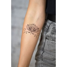 BP Tattoo Mandala Lotus Geçici Dövme