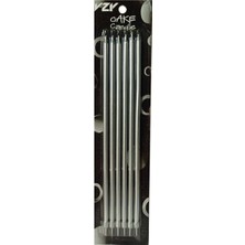 Pastaland Gümüş Ekstra Uzun Pasta Mumu 25 cm