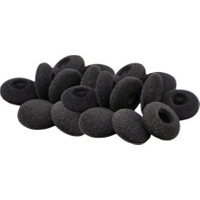 Flameer 18MM Sünger Kulaklık Earpad 16 Adet Yedek Siyah Kulak Kulaklık Kapak (Yurt Dışından)