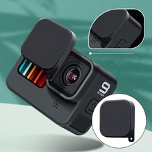 Flameer Objektif Kir Koruyucu Koruma Karşı Caps Go Pro Hero 9 10 Kamera Aksesuarı (Yurt Dışından)