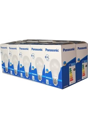 Panasonic 10 Adet E27 LED Lamba 8.5W 765LM 2700K