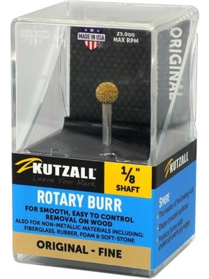 Kutzall S-14-Eg Yuvarlak Top Törpü Ince Diş 3.1 mm Sap