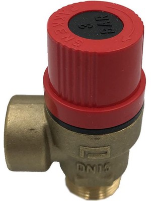 Pakkens  Emniyet Ventili (Erkek) Dn 15 3 Bar 1/2''
