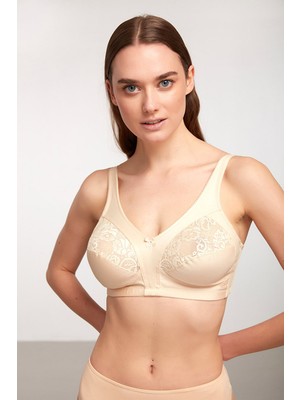 Kom Barbara Telsiz ve Kapsız Toparlayıcı Sütyen Ten