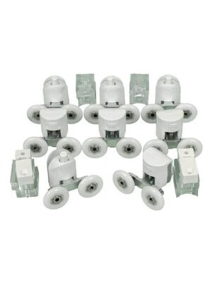 Armina Cam Duşakabin Teker Seti – Kırılmaz Beyaz