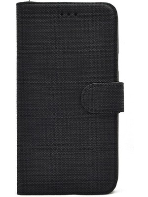 Gpack Samsung Galaxy M32 4g Kılıf Standlı Kartvizitli Exclusive Spor Cüzdan Siyah