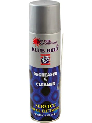 Blue Bird Yağsız Sprey Blue Bırd (BB-251) Mavi 250 ml